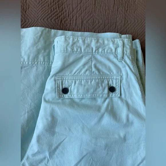 EVERLANE ORGANIC COTTON WIDE LEG ICE BLUE PANTS SZ 14 - Picture 9 of 9